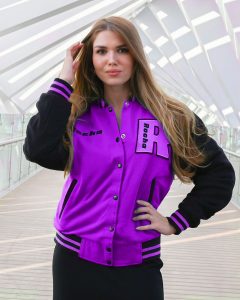 Purple Varsity Jacket