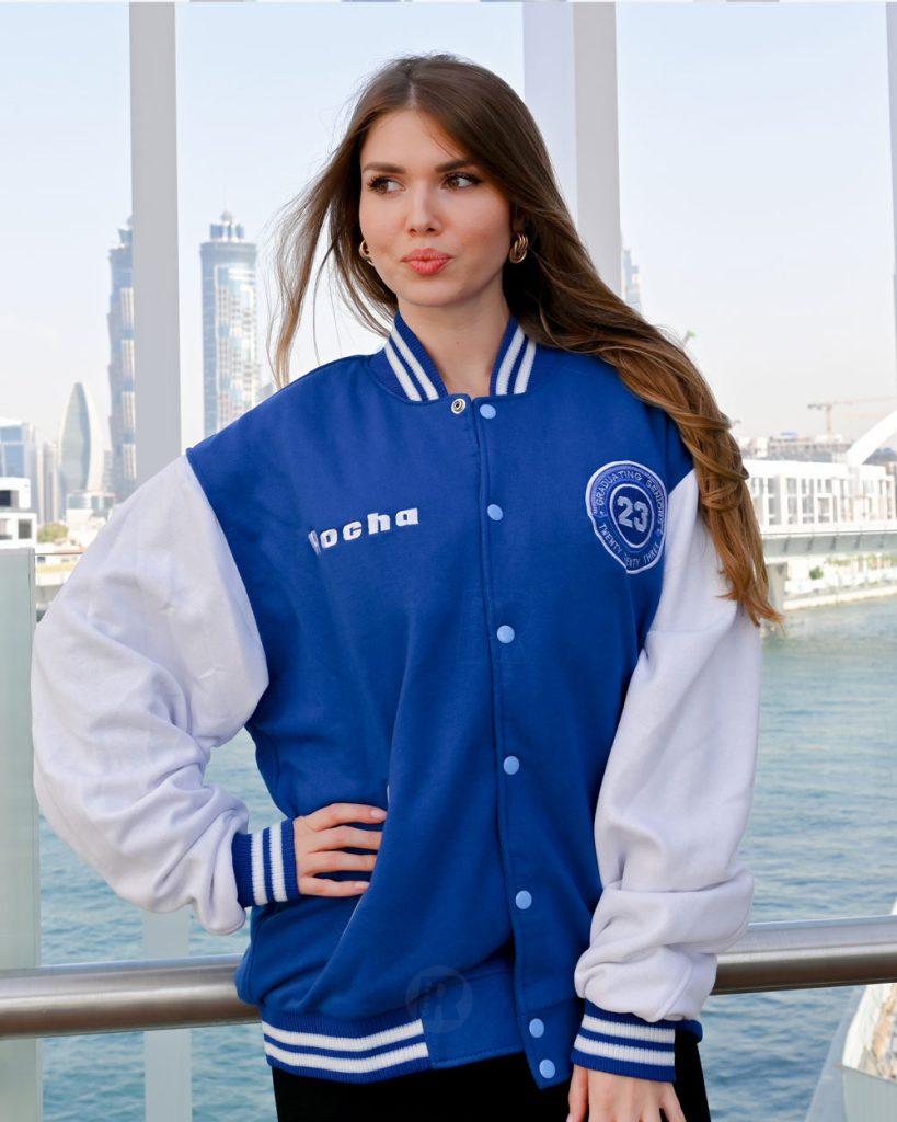 Blue Varsity Jacket