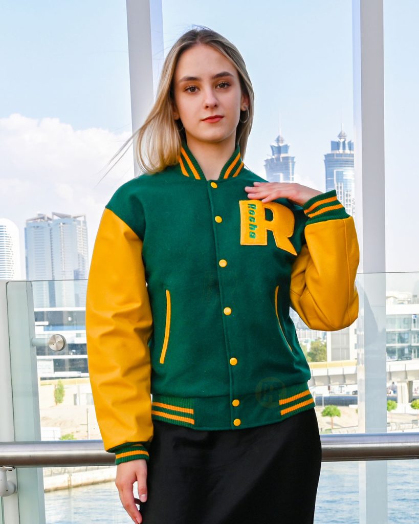 Green Varsity Jacket