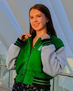 Green Varsity Jacket