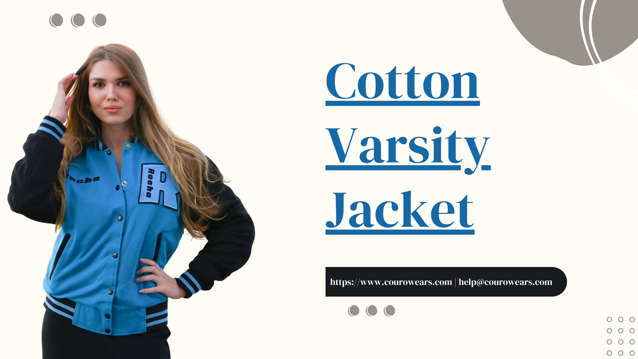 Varsity Jacket Cotton Fleece