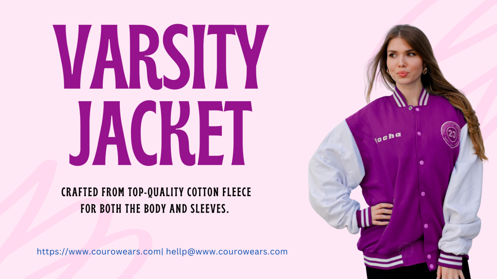 Varsity Jacket Cotton Fleece