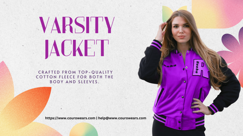 Varsity Jacket Cotton Fleece