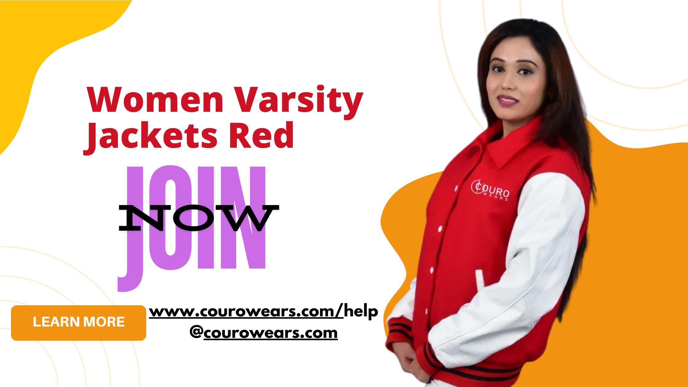 Women Varsity Jackets Red
