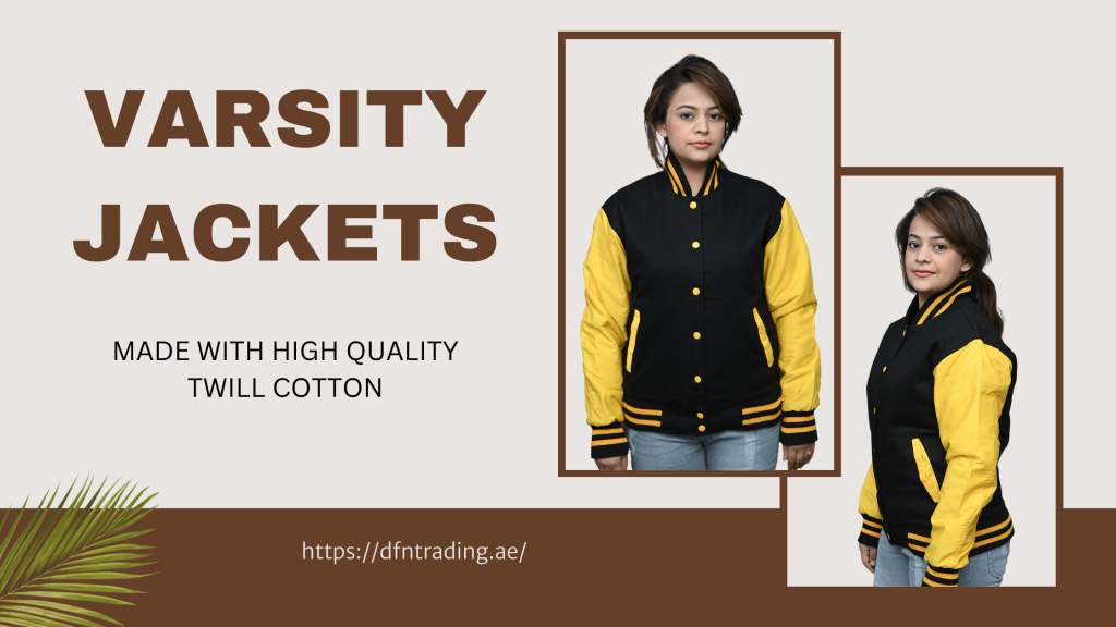 Women Varsity Jackets Twill Cotton