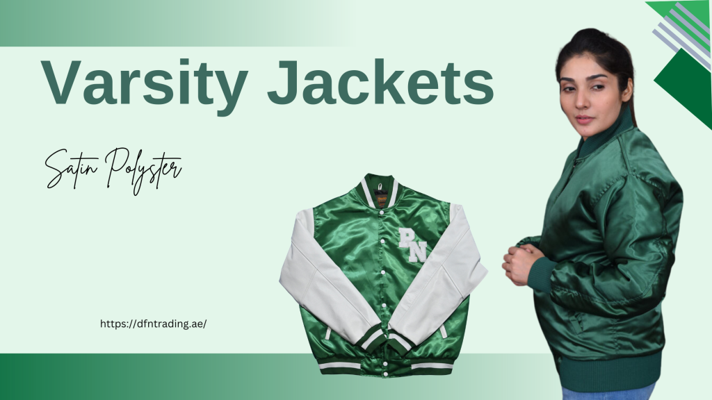 Women Letterman Jackets Satin