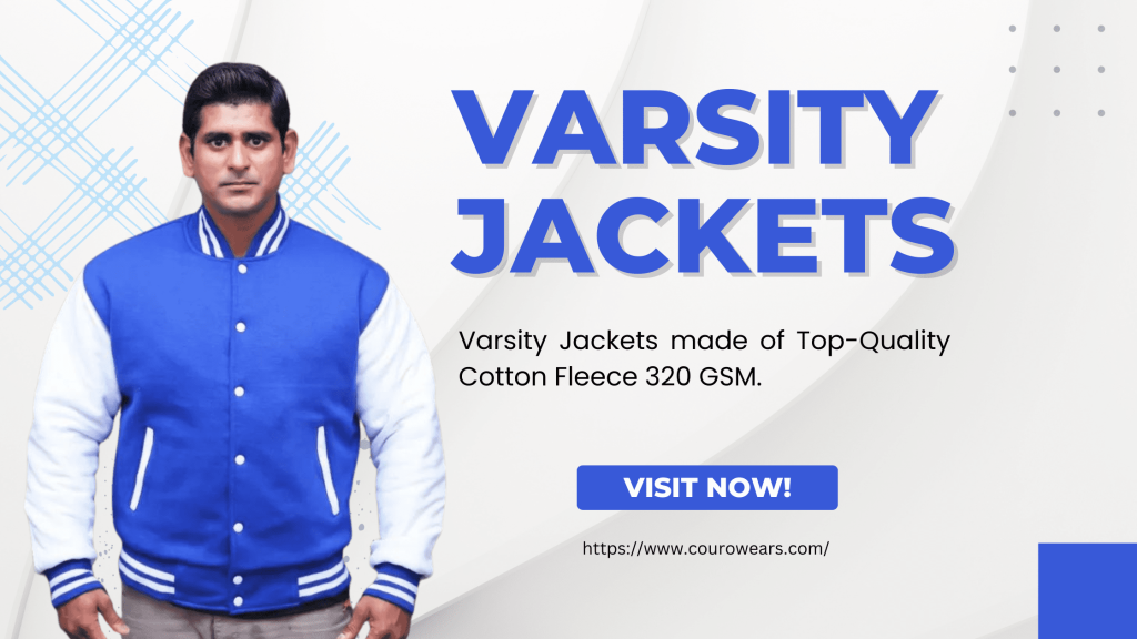 Cheap Varsity Jacket Cotton Fleece