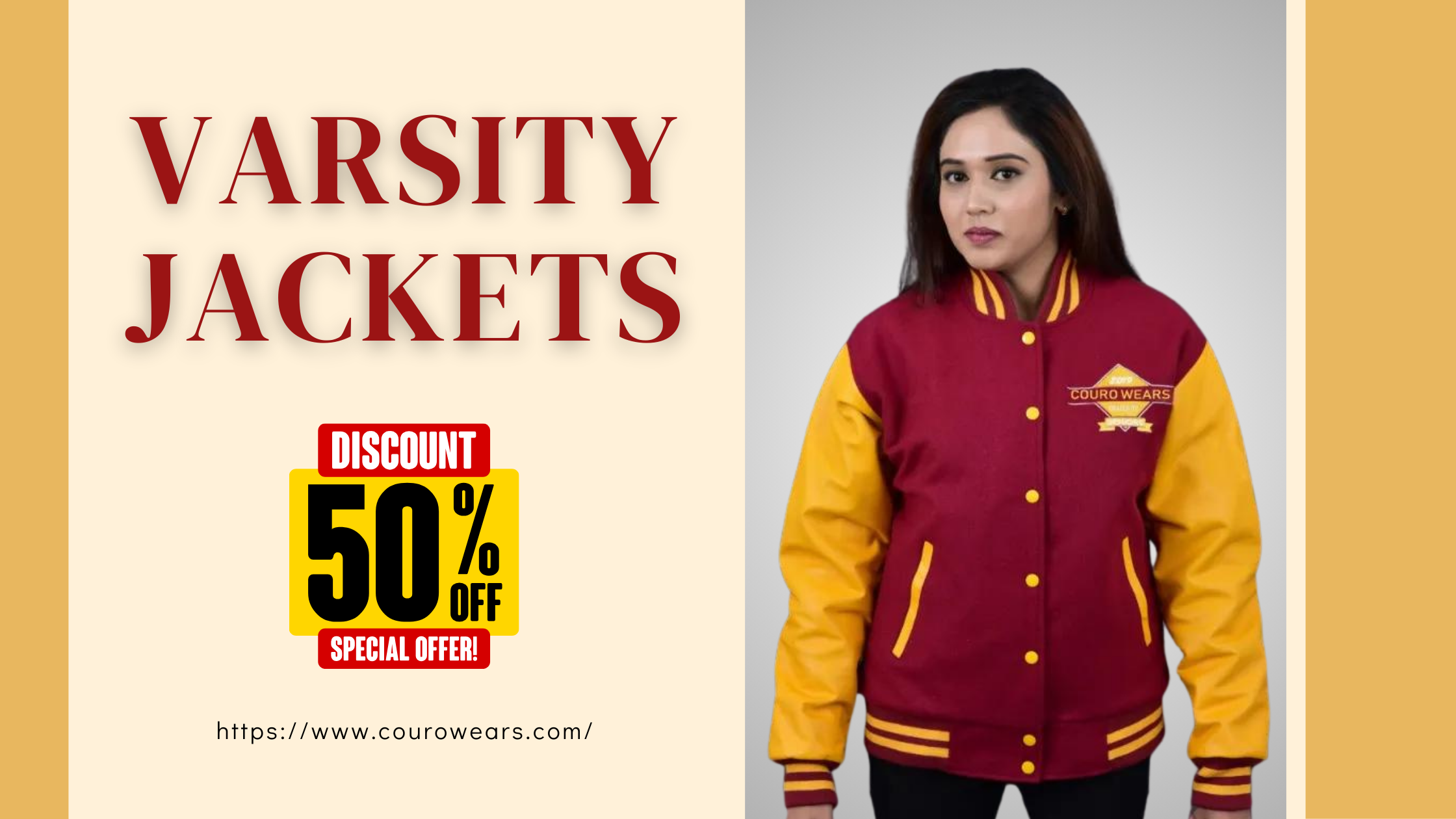 Letterman Jacket Leather Sleeves