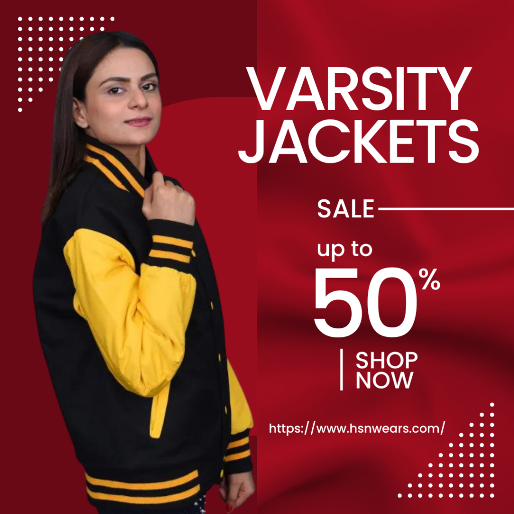 Varsity Jackets Leather Sleeves