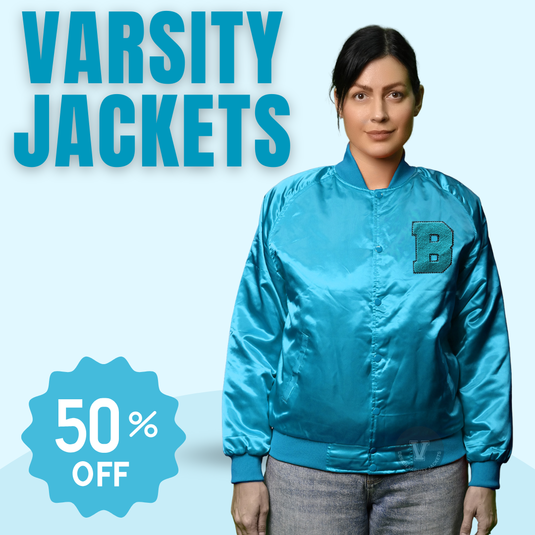 Varsity Jacket Satin Women