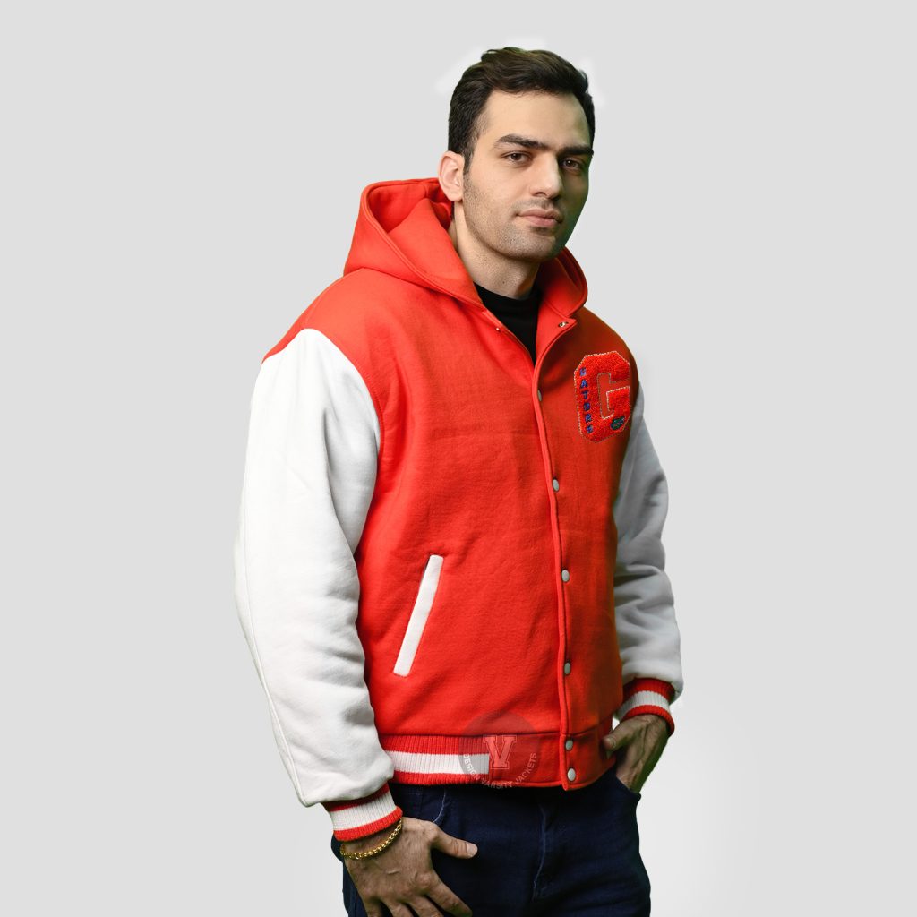 Letterman Jacket red