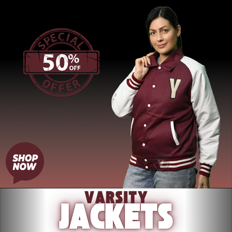 fitted varsity jacket