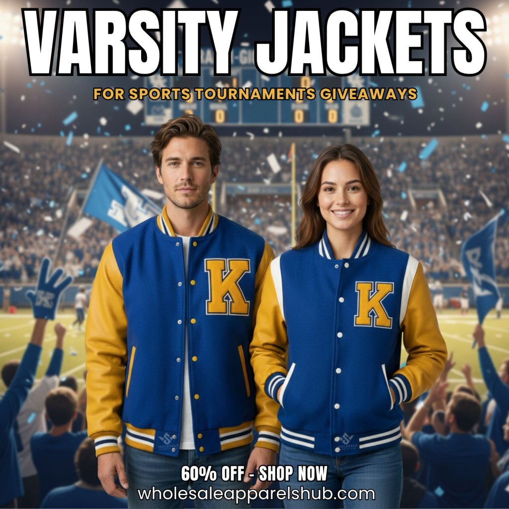 varsity jackets for sports tournaments giveaways