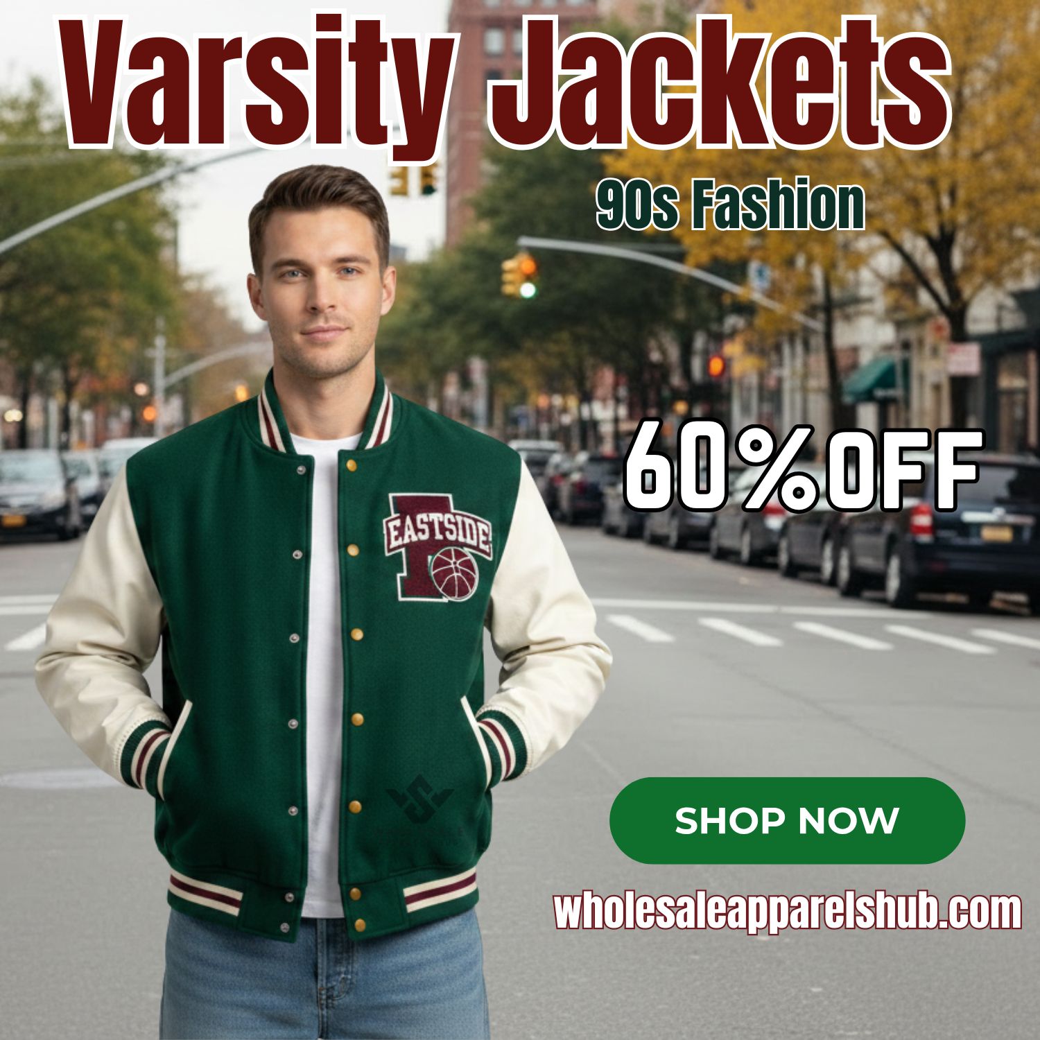 Varsity Jackets 90s Fashion