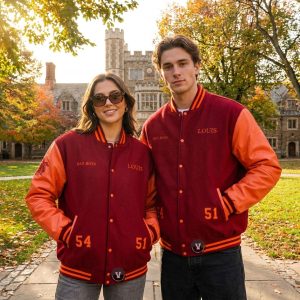 Varsity Jackets In London Street Style