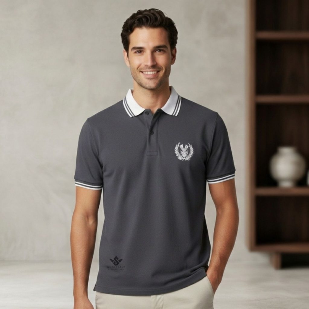 Polo Shirts With Logo Embroidered