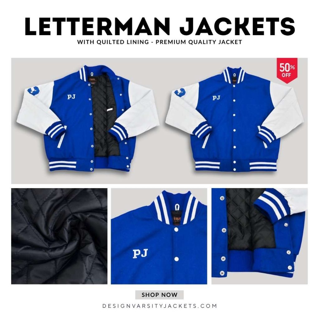 Letterman Jackets with Quilted Lining