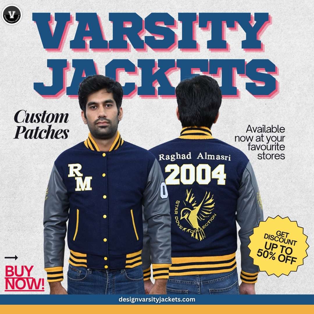 Senior Varsity Jackets with Patches