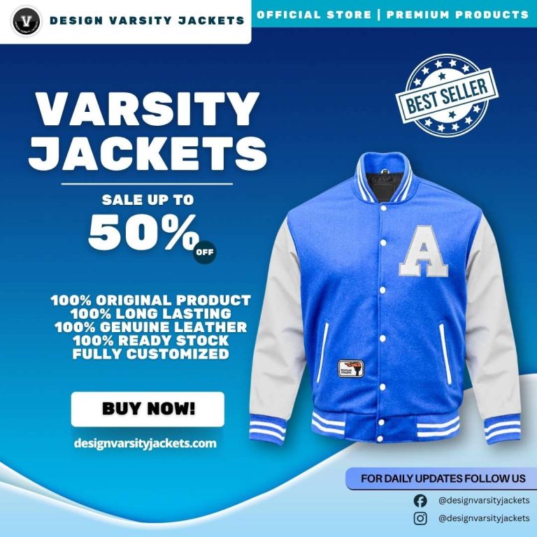 Two Tone Varsity Jackets for Sports Teams
